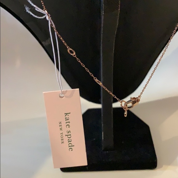 Kate ♠️ Spade Rose Gold Necklace - Picture 4 of 7